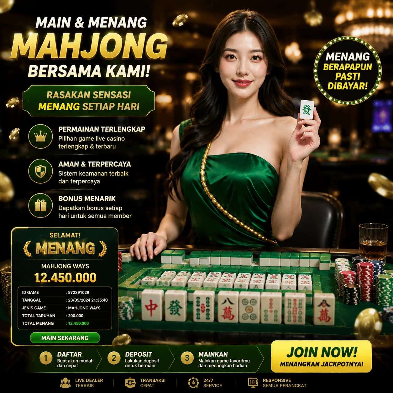 Yang berubah di nono4d: bookmark, e-wallet, turnover